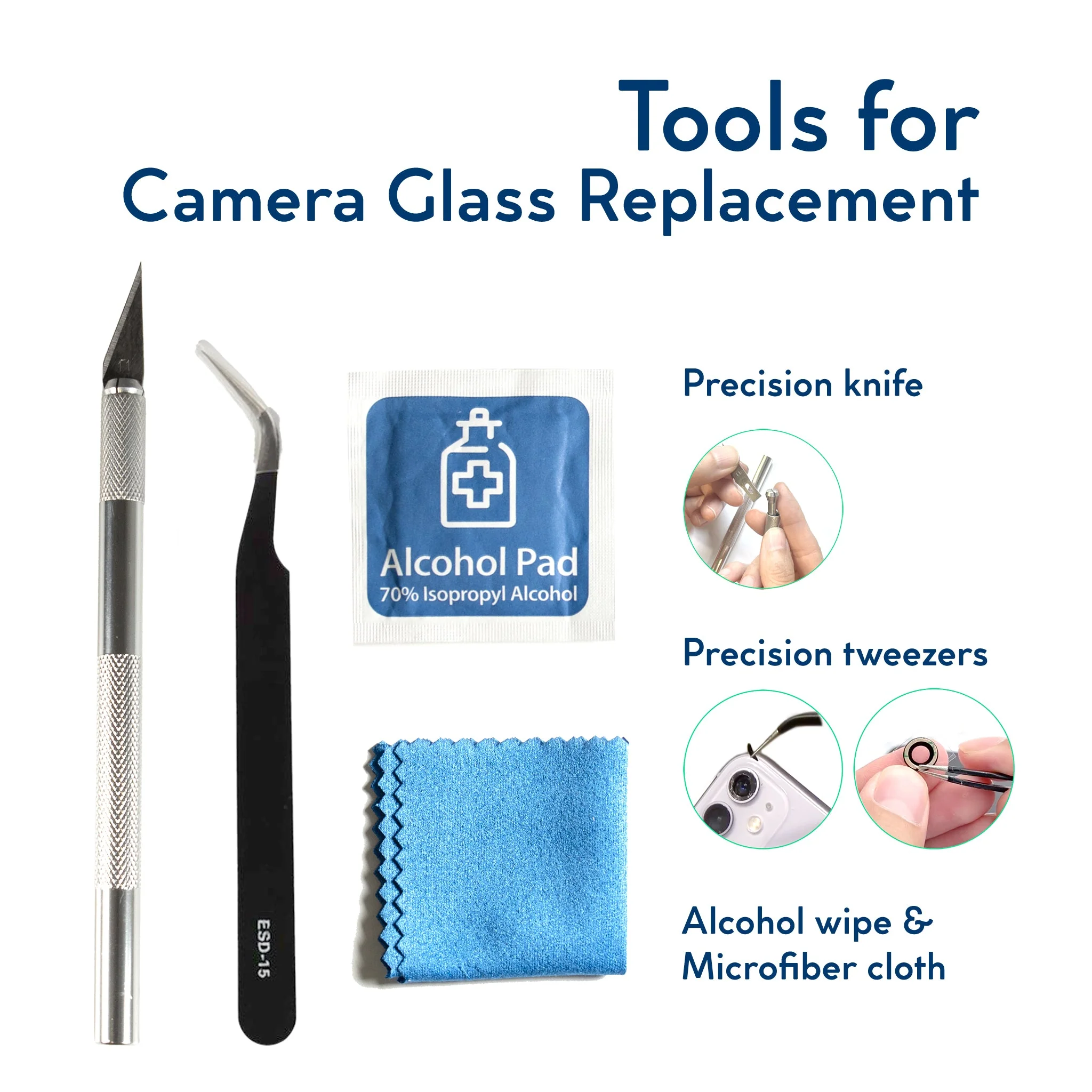 iPhone 11 Rear Camera Lens Glass - Image 3